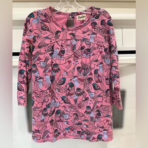 Hatley Pink Knit Bird Dress